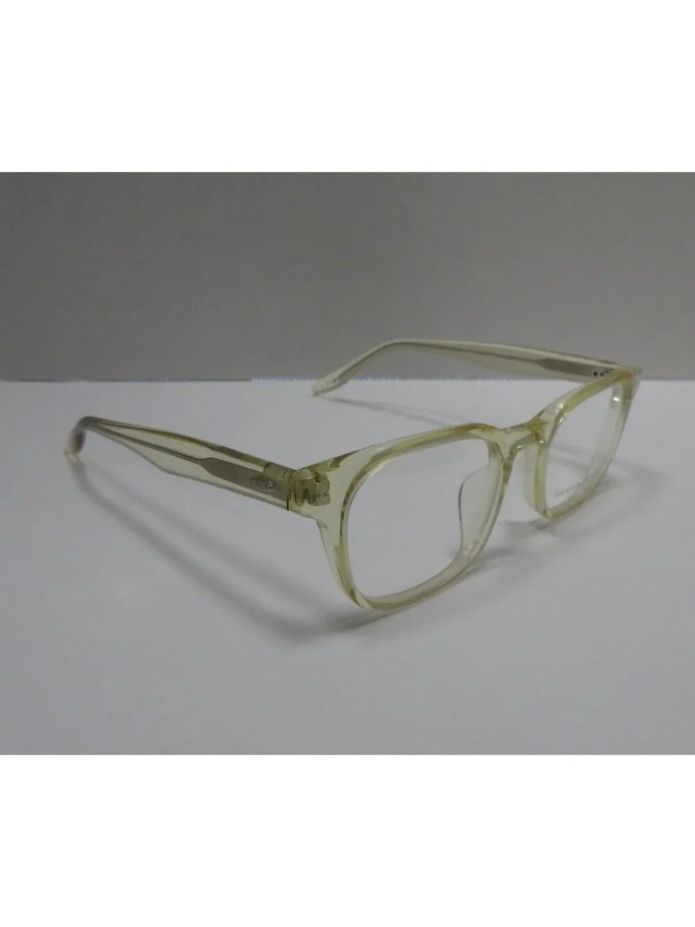 Barton Perreira Eyeglasses White Neville Rectangular 48-21-143 NEW